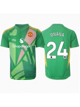 Manchester United Andre Onana #24 Målvakt Replika Tredje Kläder 2024-25 Kortärmad